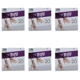 Trifil Meia Soquete Natural Claro Tamanho U (Kit C/12)