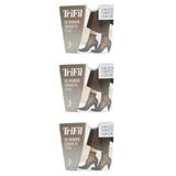 Trifil Meia Soquete Tabaco Tamanho U (Kit C/03)