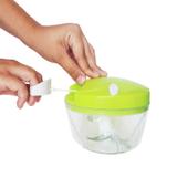 Triturador e Picador Alho Cebola Alimentos Manual - Mc