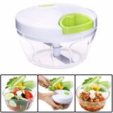 Triturador Picador Manual Alho Cebola Vinagrete Alimentos LY-606 - Asian gold