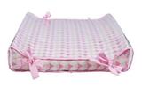 Trocador Americano Bandeirola Rosa - Bebê enxovais