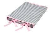 Trocador Anatomico Amore Rosa Percal 300 Fios - Colleone enxovais