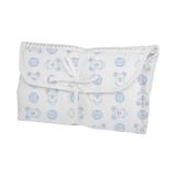 Trocador de Fralda Portátil Baby Joy Estampado Ursinho Azul