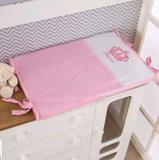 Trocador e Cômoda Princesa Rosa - I9 baby