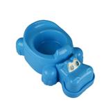 Troninho hipopotamo azul - Plastico rainha