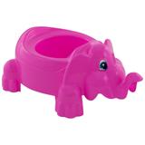 Troninho Infantil Penico Bebê Elefante Rosa Azul - Paramount plásticos
