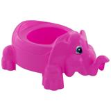 Troninho Infantil Penico Bebê Elefante Rosa - Top