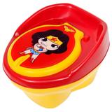 Troninho MULHER MARAVILHA BABY Infantil Pinico Para Bebe 2 Em 1 - Styll Baby
