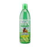 Tropiclean Fresh Breath Water Additive 473ml Enxaguante Bucal Cães Gatos