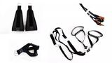 Trx Para Exercícios Funcionais + Puxador Cross Lateral + Tipoia Abdominal Para Treinos Suspenso Kit - Líder fit