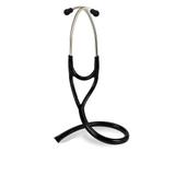 Tubo em Y Spirit com Haste e Oliva para Estetoscópio Cardiológico - Preto (Compatível Littmann)