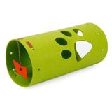 Túnel para gatos Dobrável Decorado Patinha - Verde - Fox pet