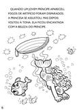 Turma da Mônica Clássicos Ilustrados para Colorir - A Pequena Sereia