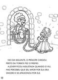Turma da Mônica Clássicos Ilustrados para Colorir - Rapunzel