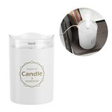 Umidificador Aromatizador De Ar LED Luz Vela USB Nevoa Agua Casa Quarto Carro - Braslu