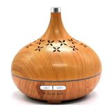 Umidificador Aromatizador Difusor Ambiente Led Bivolt= Bambo 57016 - Oksn