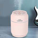 Umidificador De Ar Ambiente 3 Em 1 Usb Led Ilumina E Mini Ventilador Carro Casa - Biashop