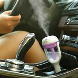 Umidificador de Ar Purificador Aromatizador Carro Veicular Automotivo 12v - Rosa - Oksn
