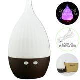 Umidificador de Ar Ultrassônico Aromatizador Marrom Escuro CBRN10974 - Commerce brasil