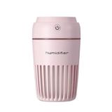 Umidificador Difusor de Aromas USB Luz LED Carro Casa Quarto Rosa - Ab midia
