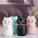 Umidificador Gato Adorável Para Início Usb Com 7 Cor Led Light Fogger Umidificador Névoa - Luatek