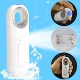 Umidificador Portátil de Bolso A Pilhas Branco CBRN10578 - Commerce brasil
