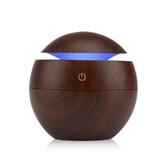Umidificador ultra-sônico com led de mudança de cor - jiaxi - modelo 58114 - marrom - China.inc