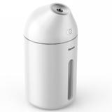 Umidificador Ultrassônico Baseus Branco Portátil 320ML Led