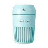 Umidificador USB Difusor Aromas Azul Luz LED Carro Casa Quarto - Braslu