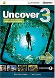 Uncover 3 full combo with online wb and online practice - 1st ed - Cambridge university
