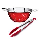 Utensílios Cozinha 2 peças Inox e Silicone para Massas - Weck