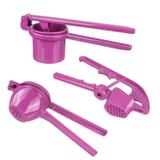 Utensílios Cozinha 3 Peças Espremedores Plus Lilas Weck