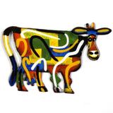 Vaca Multicores Para Decoração - Maisaz