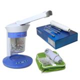 Vapor Ozônio 110V + Alta Freqüência + Peeling Diamante - Kit estético