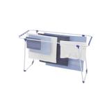 Varal de Chão em Aço 140x56x85cm Bigão Branco - Maxeb