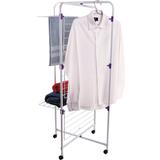 Varal de Chão Vertical Triplex Maxeb - Branco
