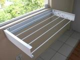 Varal Magico 5 Varetas Em Aluminio 100cm Retratil e Flexivel - Amc