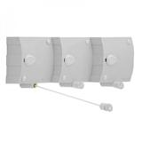 Varal Modular Recolhe Automático - 3 Pçs Com 4,8m Cada - Maxiweb