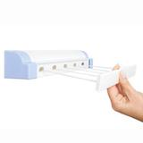Varal recolhível branco 5 cordas secalux