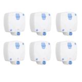 Varal retrátil automático Rotoflex Branco com 6 módulos de 5m Secalux