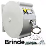 Varal Retrátil de Parede 30m Corda Nylon com Trava + Buchas - Varal mania