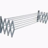 Varal Sanfonado Aco Parede Retrátil 100 Cm Apartamento Mor - Harbon