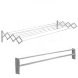 Varal Sanfonado Retratil 1 M em Aluminio Comporta 7 M de Roupa Mor