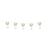 Varalzinho de Balões Luminosos Nude/Branco Decoração Festas - Cromus