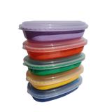 Vasilhas Potes Grande Travessa Com Tampa Ideal Para Saladas C/5 - Rsd