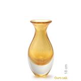 Vasinho 2 Âmbar com Ouro - Cristais cadoro