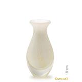 Vasinho 2 Branco com Ouro - Cristais cadoro