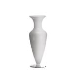 Vaso 16x42,5 cm Branco - Luvidarte