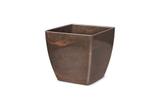 Vaso Cachepô Flores Orquídea Decoração Quadrado Envelhecido n3 - Nutriplan