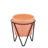 Vaso Com Suporte Nude 18 Cm - Cardosoutl